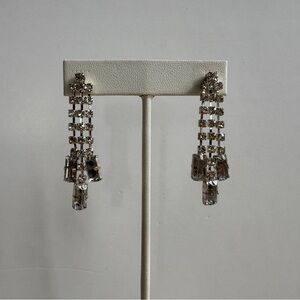 Rhinestone Drop Earrings